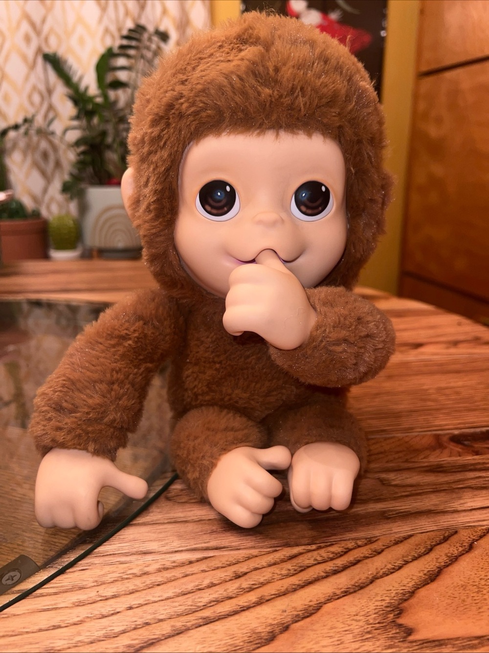 Little Live Pets My Baby Monkey Mango Plush Interactive Toy by Moose Toys